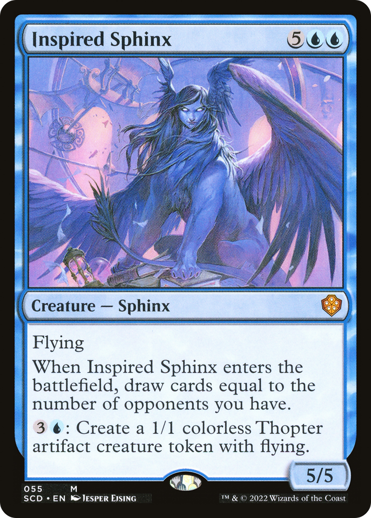 Inspired Sphinx [Starter Commander Decks] | Sanctuary Gaming