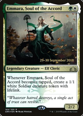 Emmara, Soul of the Accord [Guilds of Ravnica Promos] | Sanctuary Gaming