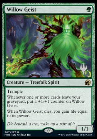 Willow Geist (Promo Pack) [Innistrad: Midnight Hunt Promos] | Sanctuary Gaming