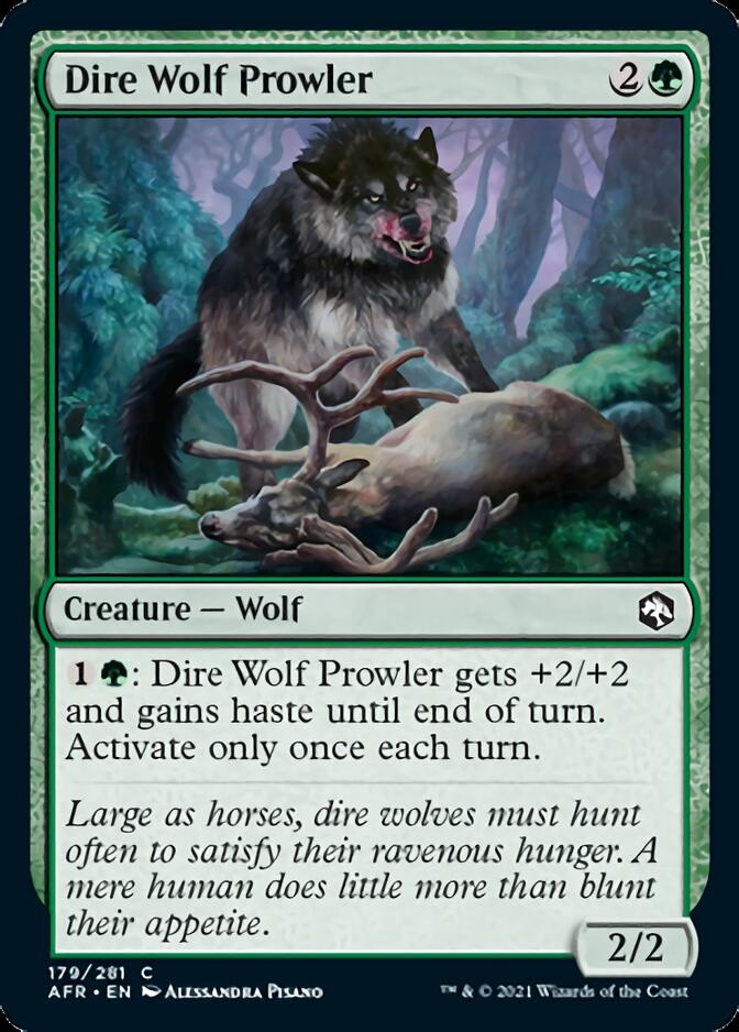 Dire Wolf Prowler [Dungeons & Dragons: Adventures in the Forgotten Realms] | Sanctuary Gaming