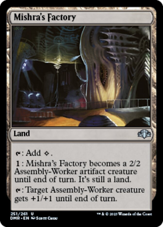 Mishra's Factory [Dominaria Remastered] | Sanctuary Gaming