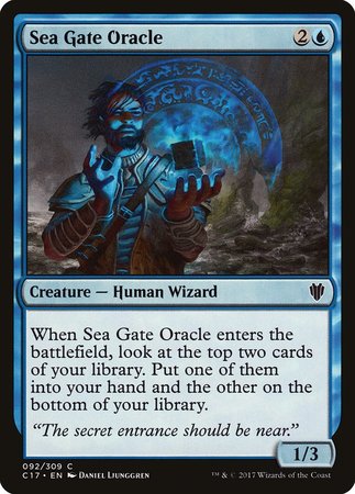 Sea Gate Oracle [Commander 2017] | Sanctuary Gaming