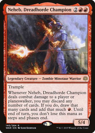 Neheb, Dreadhorde Champion [War of the Spark] | Sanctuary Gaming