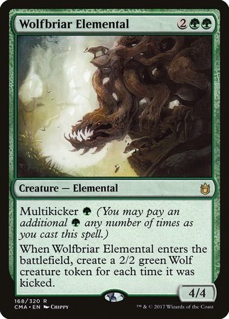 Wolfbriar Elemental [Commander Anthology] | Sanctuary Gaming