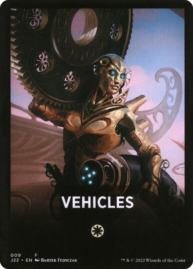 Vehicles Theme Card [Jumpstart 2022 Front Cards] | Sanctuary Gaming