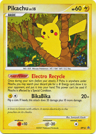 Pikachu (DP16) [Countdown Calendar Promos] | Sanctuary Gaming