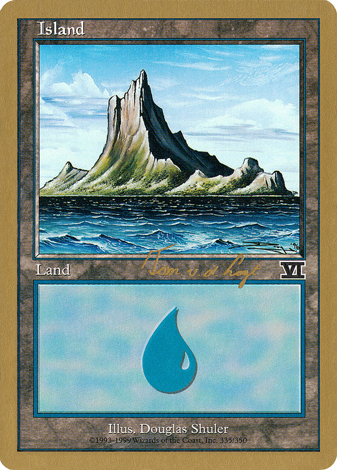 Island (tvdl335) (Tom van de Logt) [World Championship Decks 2000] | Sanctuary Gaming