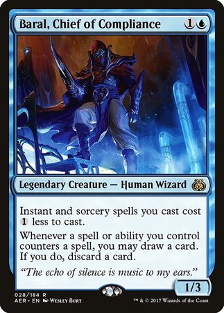 Baral, Chief of Compliance [Aether Revolt] | Sanctuary Gaming
