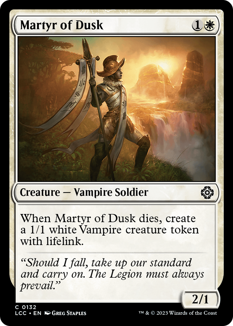 Martyr of Dusk [The Lost Caverns of Ixalan Commander] | Sanctuary Gaming