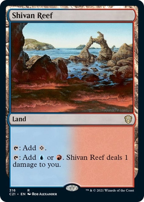 Shivan Reef [Commander 2021] | Sanctuary Gaming