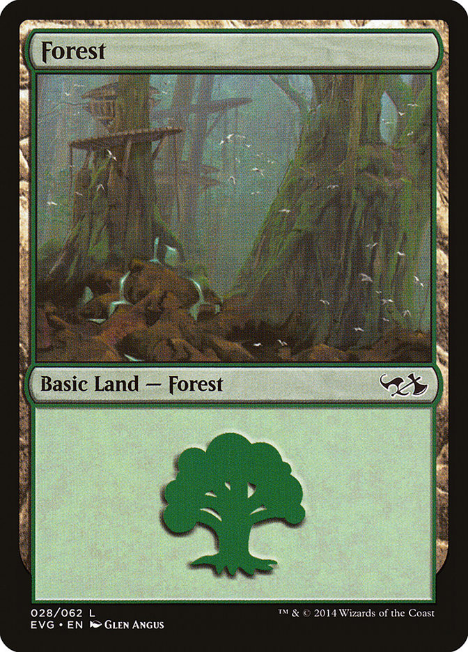 Forest (28) (Elves vs. Goblins) [Duel Decks Anthology] | Sanctuary Gaming