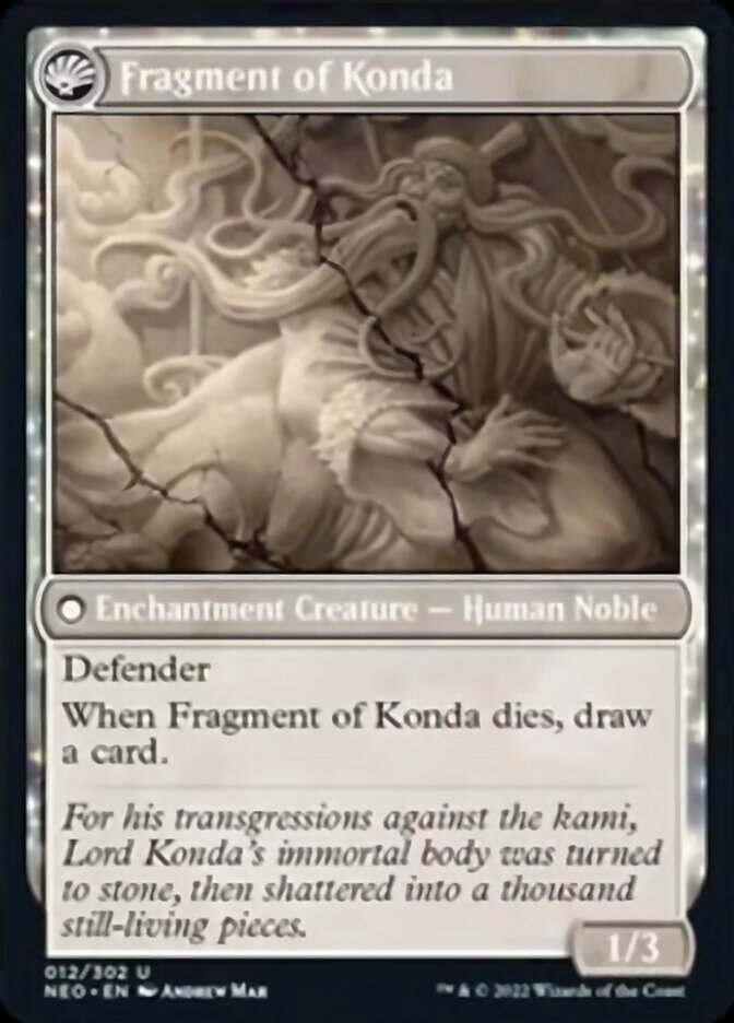 The Fall of Lord Konda // Fragment of Konda [Kamigawa: Neon Dynasty] | Sanctuary Gaming