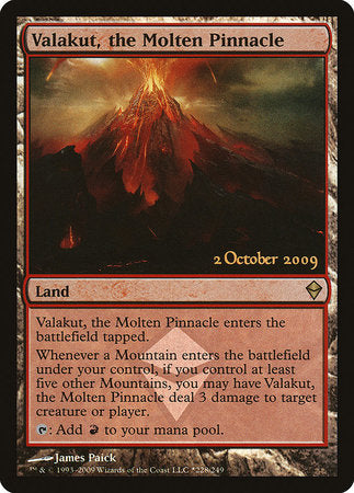 Valakut, the Molten Pinnacle [Zendikar Promos] | Sanctuary Gaming