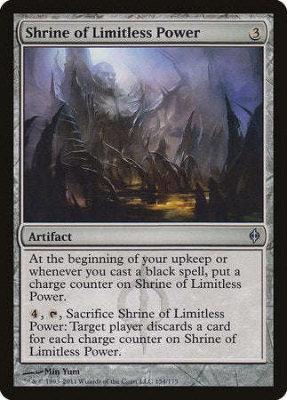 Shrine of Limitless Power [New Phyrexia] | Sanctuary Gaming