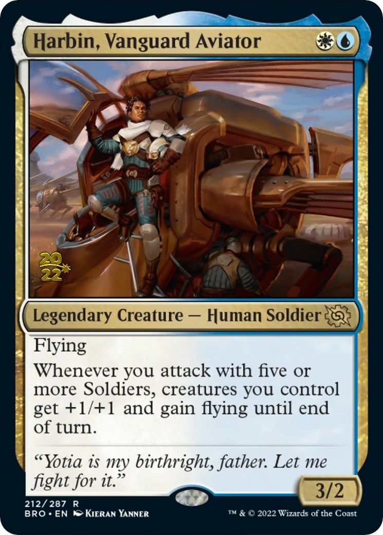 Harbin, Vanguard Aviator [The Brothers' War: Prerelease Promos] | Sanctuary Gaming