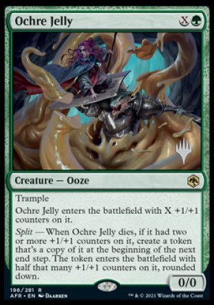 Ochre Jelly (Promo Pack) [Dungeons & Dragons: Adventures in the Forgotten Realms Promos] | Sanctuary Gaming