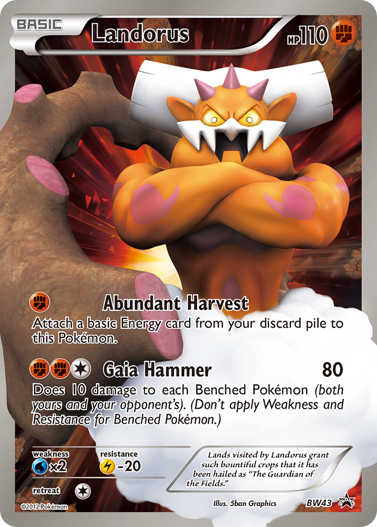 Landorus (BW43) [Black & White: Black Star Promos] | Sanctuary Gaming