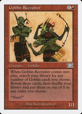 Goblin Recruiter [Classic Sixth Edition] | Sanctuary Gaming
