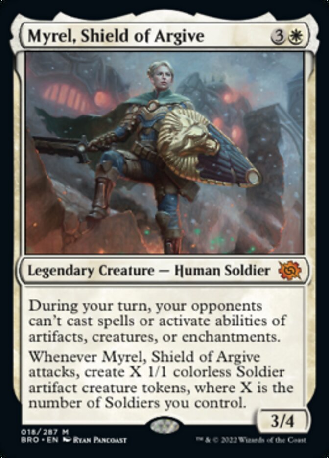 Myrel, Shield of Argive [The Brothers' War] | Sanctuary Gaming