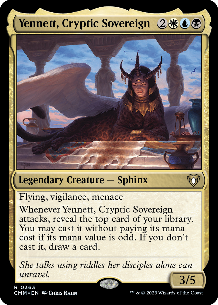 Yennett, Cryptic Sovereign [Commander Masters] | Sanctuary Gaming
