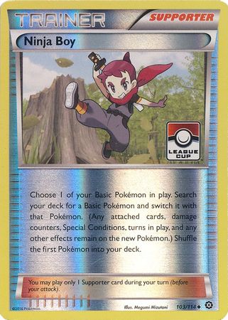 Ninja Boy (103/114) (League Promo) [XY: Steam Siege] | Sanctuary Gaming