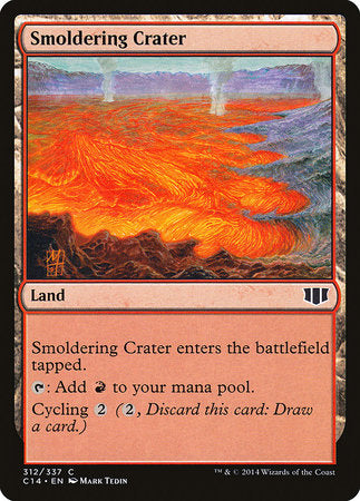 Smoldering Crater [Commander 2014] | Sanctuary Gaming