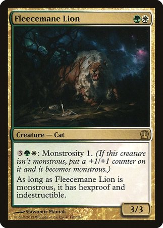 Fleecemane Lion [Theros] | Sanctuary Gaming