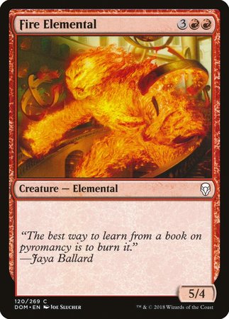 Fire Elemental [Dominaria] | Sanctuary Gaming