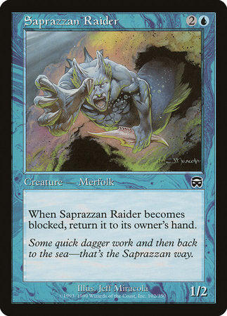 Saprazzan Raider [Mercadian Masques] | Sanctuary Gaming