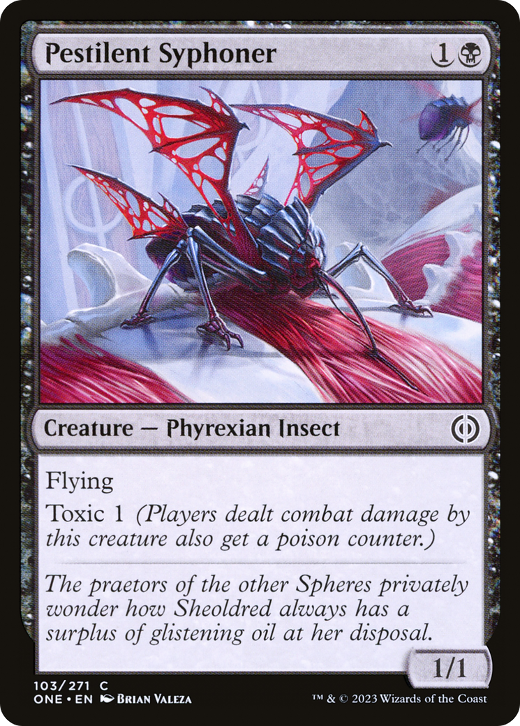 Pestilent Syphoner [Phyrexia: All Will Be One] | Sanctuary Gaming
