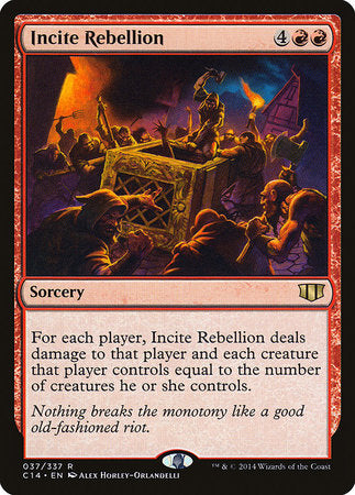 Incite Rebellion [Commander 2014] | Sanctuary Gaming