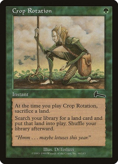 Crop Rotation [Urza's Legacy] | Sanctuary Gaming