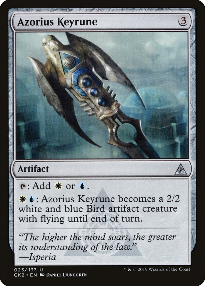 Azorius Keyrune [Ravnica Allegiance Guild Kit] | Sanctuary Gaming