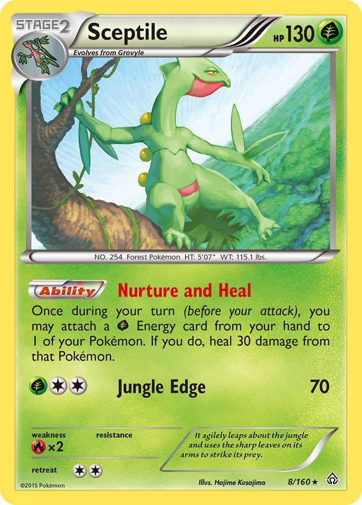 Sceptile (8/160) [XY: Primal Clash] | Sanctuary Gaming