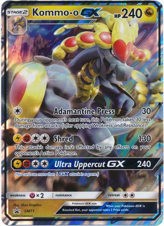 Kommo-o GX (SM71) (Jumbo Card) [Sun & Moon: Black Star Promos] | Sanctuary Gaming