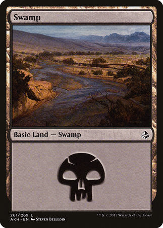 Swamp (261) [Amonkhet] | Sanctuary Gaming
