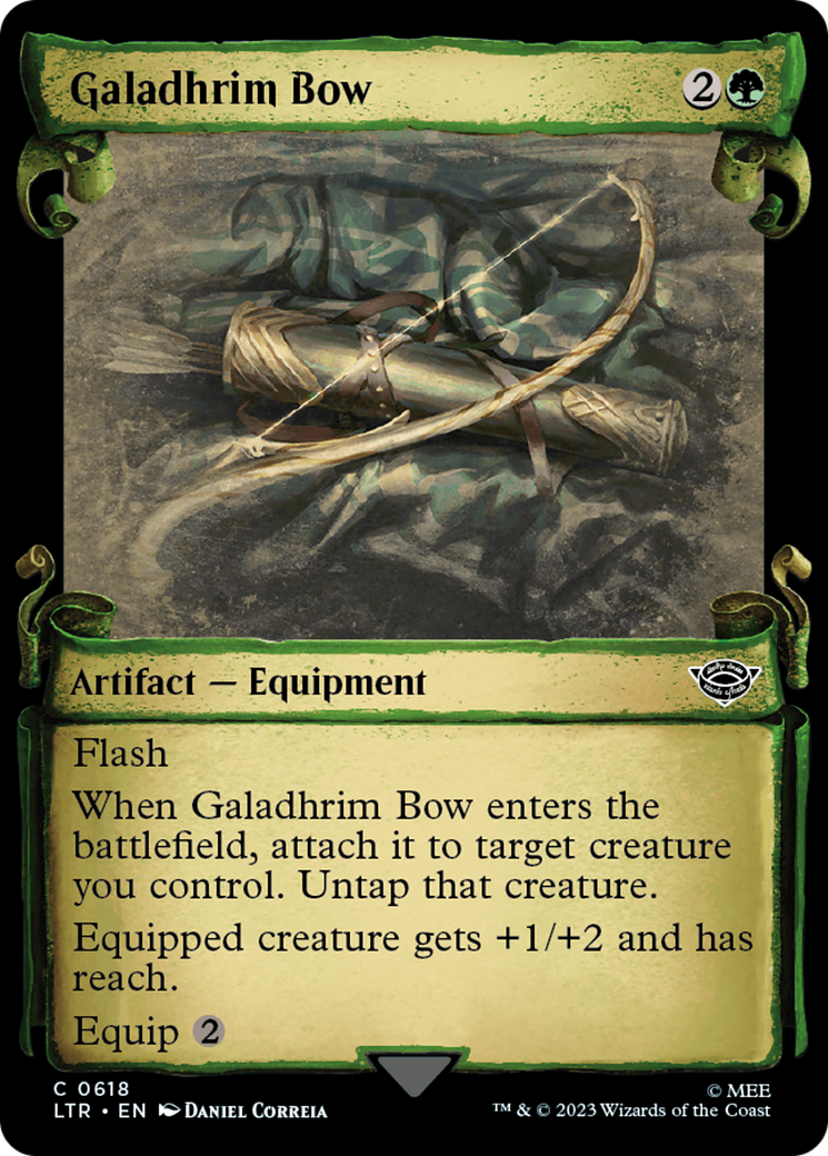 Galadhrim Bow [The Lord of the Rings: Tales of Middle-Earth Showcase Scrolls] | Sanctuary Gaming