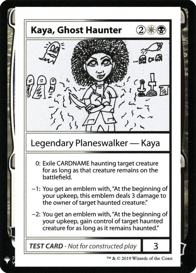 Kaya, Ghost Haunter [Mystery Booster Playtest Cards] | Sanctuary Gaming