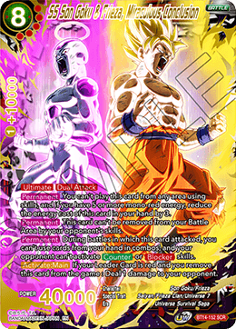 SS Son Goku & Frieza, Miraculous Conclusion (BT14-152) [Cross Spirits] | Sanctuary Gaming