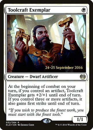 Toolcraft Exemplar [Kaladesh Promos] | Sanctuary Gaming