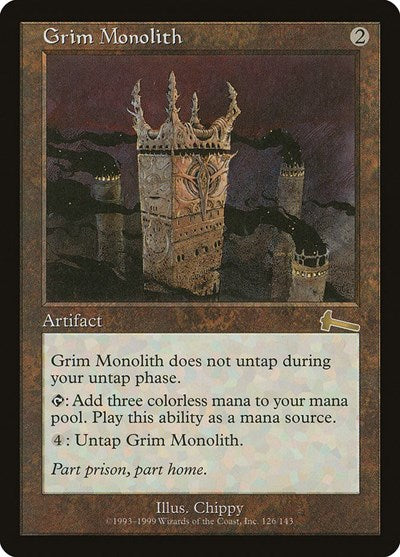 Grim Monolith [Urza's Legacy] | Sanctuary Gaming