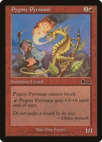 Pygmy Pyrosaur [Urza's Legacy] | Sanctuary Gaming