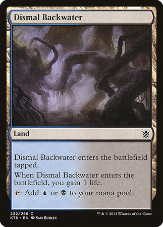 Dismal Backwater [Khans of Tarkir] | Sanctuary Gaming