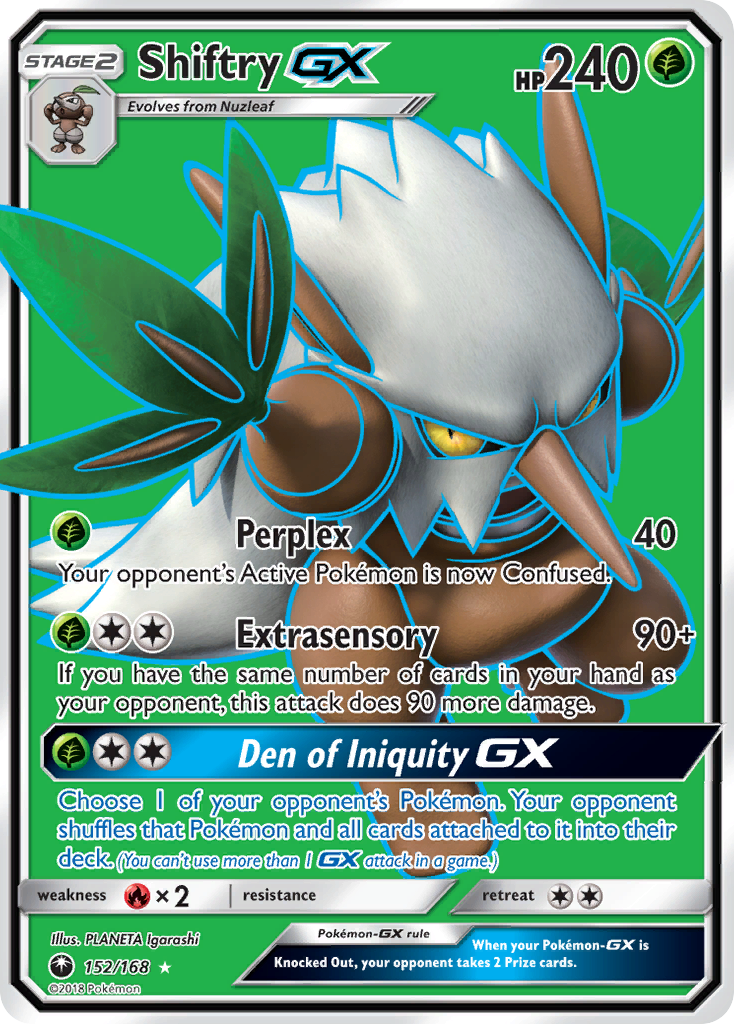 Shiftry GX (152/168) [Sun & Moon: Celestial Storm] | Sanctuary Gaming