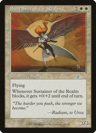 Sustainer of the Realm [Urza's Legacy] | Sanctuary Gaming