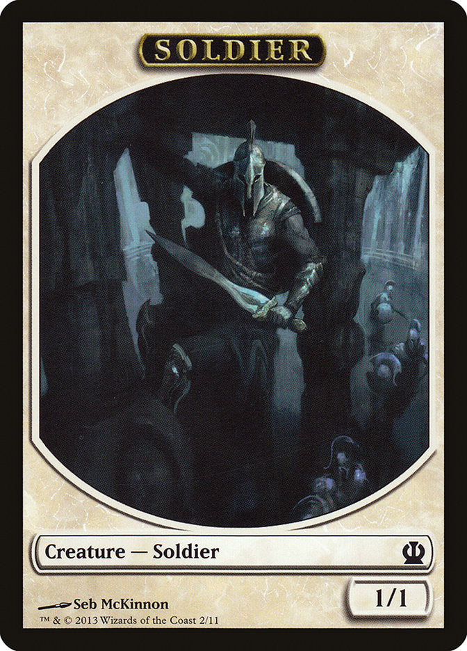 Soldier (2/11) [Theros Tokens] | Sanctuary Gaming