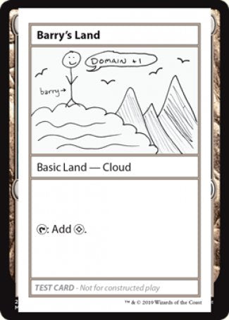 Barry's Land (2021 Edition) [Mystery Booster Playtest Cards] | Sanctuary Gaming