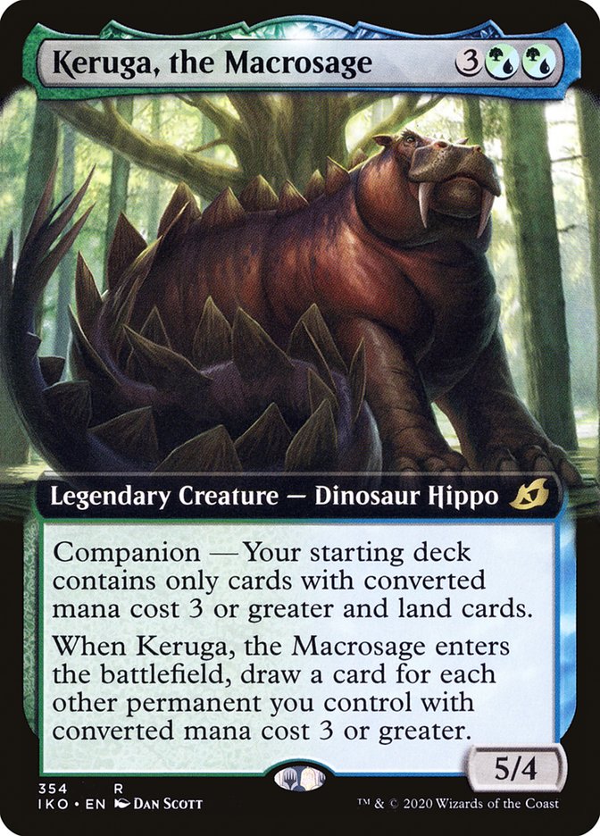 Keruga, the Macrosage (Extended Art) [Ikoria: Lair of Behemoths] | Sanctuary Gaming