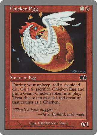 Chicken Egg [Unglued] | Sanctuary Gaming