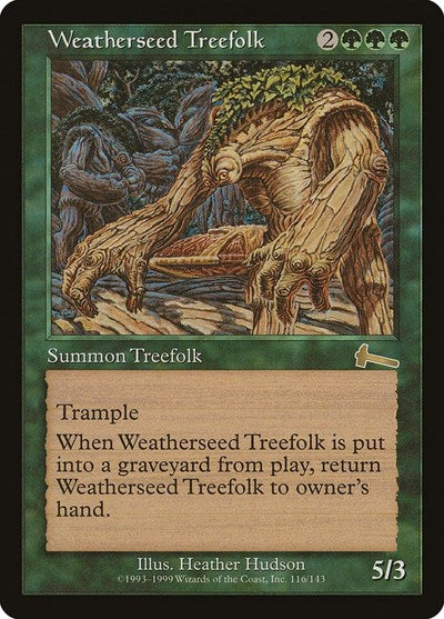 Weatherseed Treefolk [Urza's Legacy] | Sanctuary Gaming